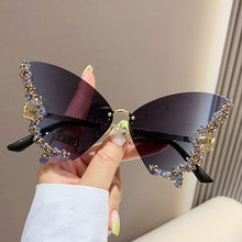 Load image into Gallery viewer, Luxury Diamond Butterfly Sunglasses