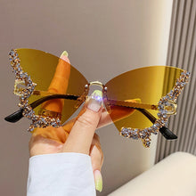 Load image into Gallery viewer, Luxury Diamond Butterfly Sunglasses