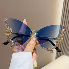 Load image into Gallery viewer, Luxury Diamond Butterfly Sunglasses